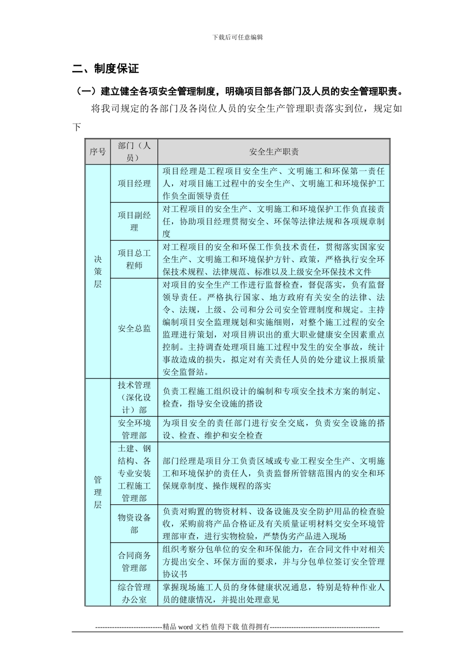 安全文明施工保证体系_第3页