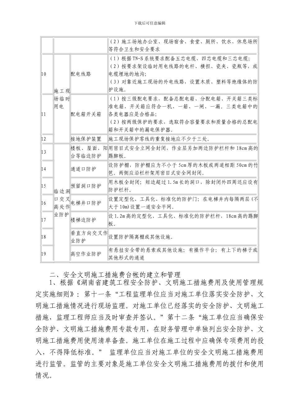 安全文明施工措施费台帐管理指导意见_第2页