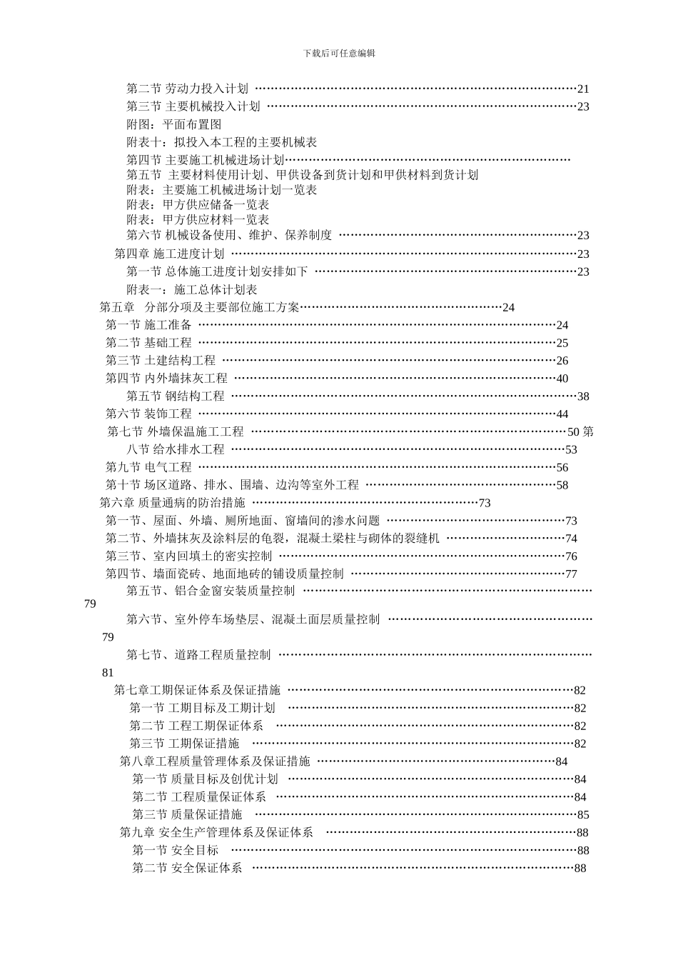 安徽水利水电学院1-3#楼施工方案_第2页