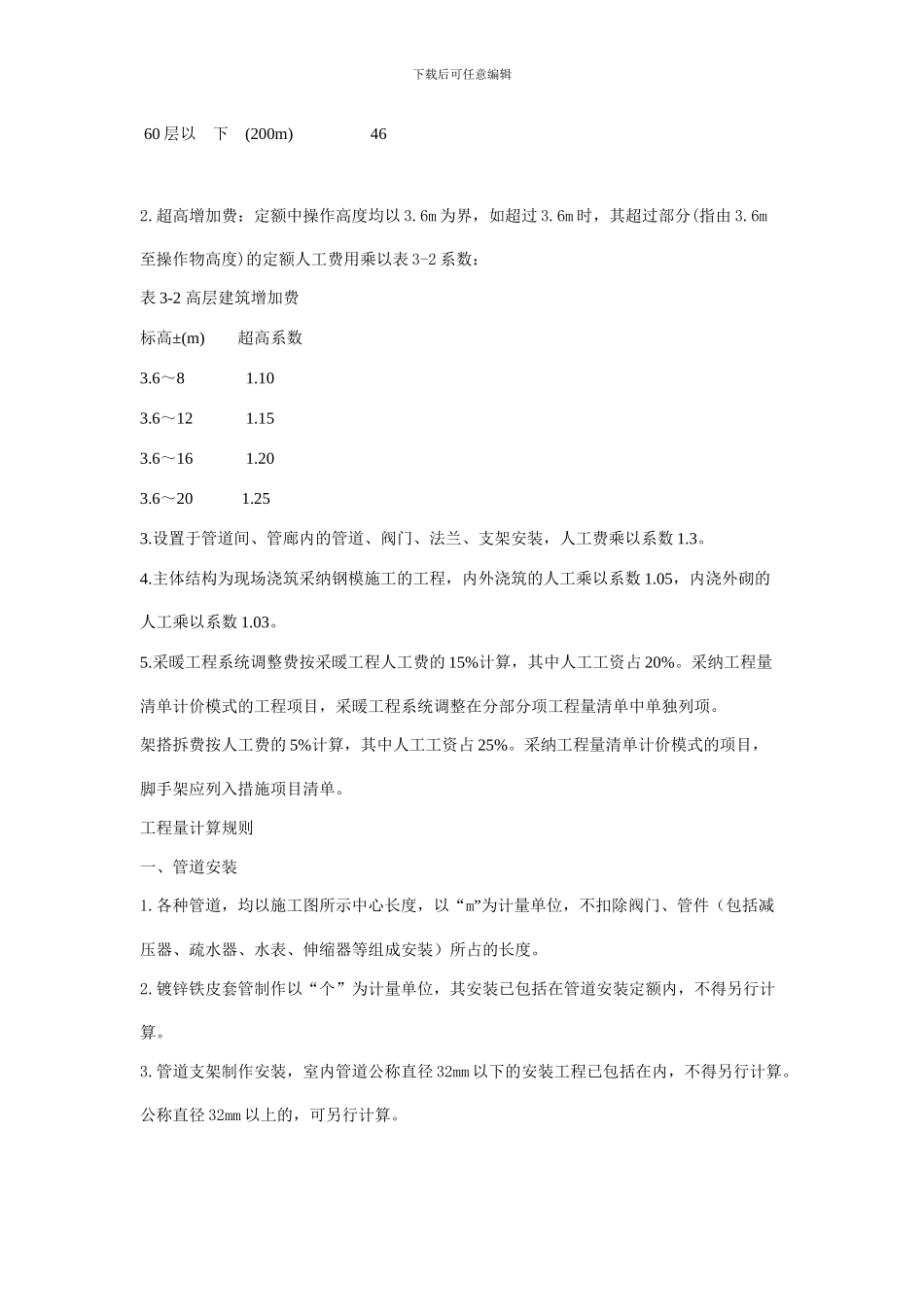 安徽省安装工程计价定额综合单价--给排水_第3页