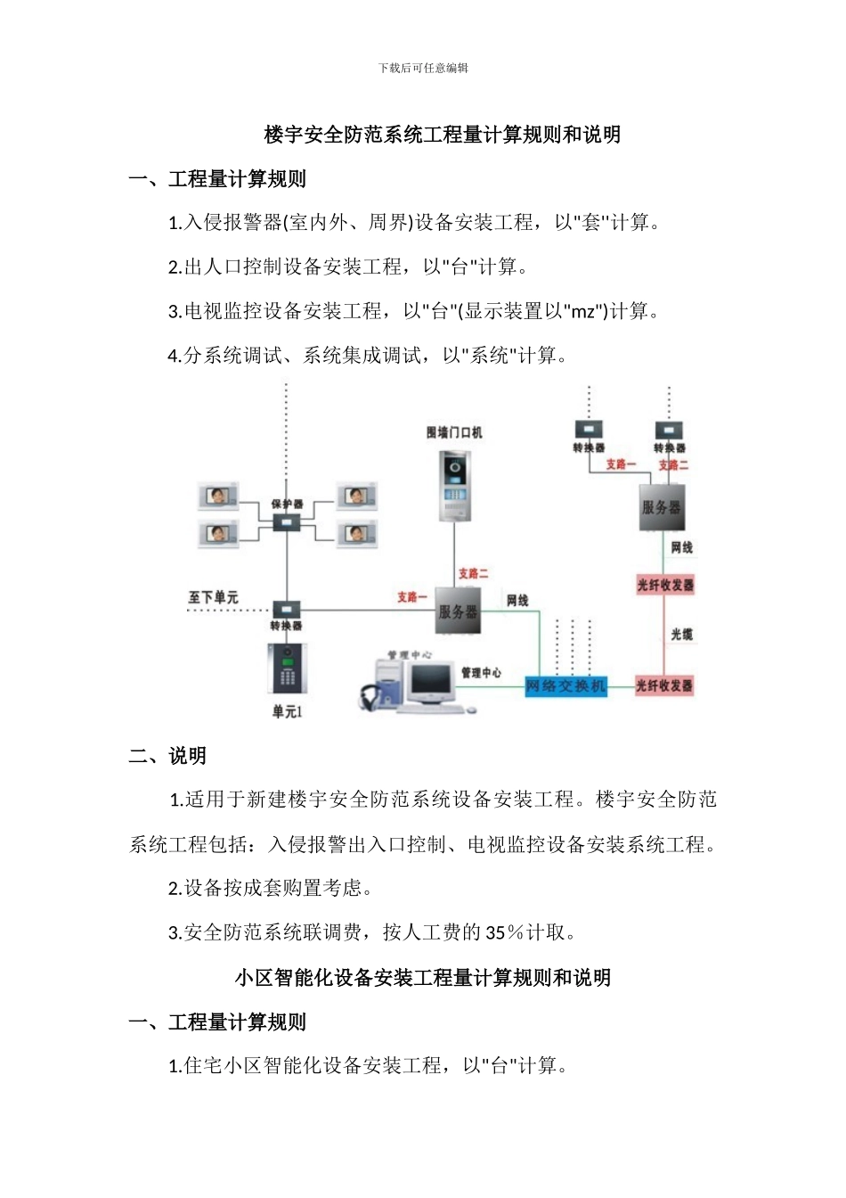 安装工程量计算规则_第2页