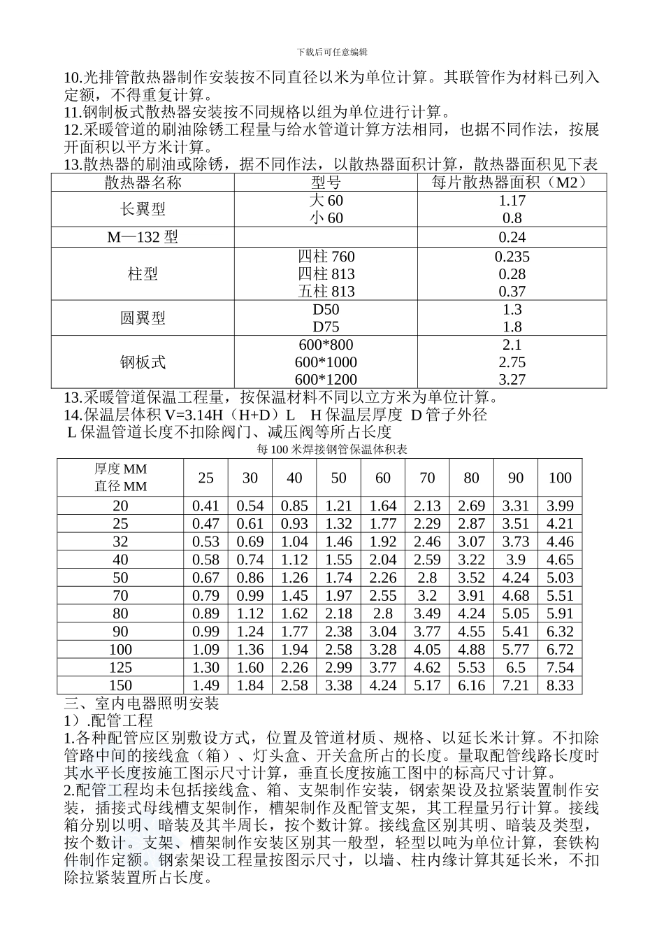 安装的计算规则及应注意事项-secret_第3页