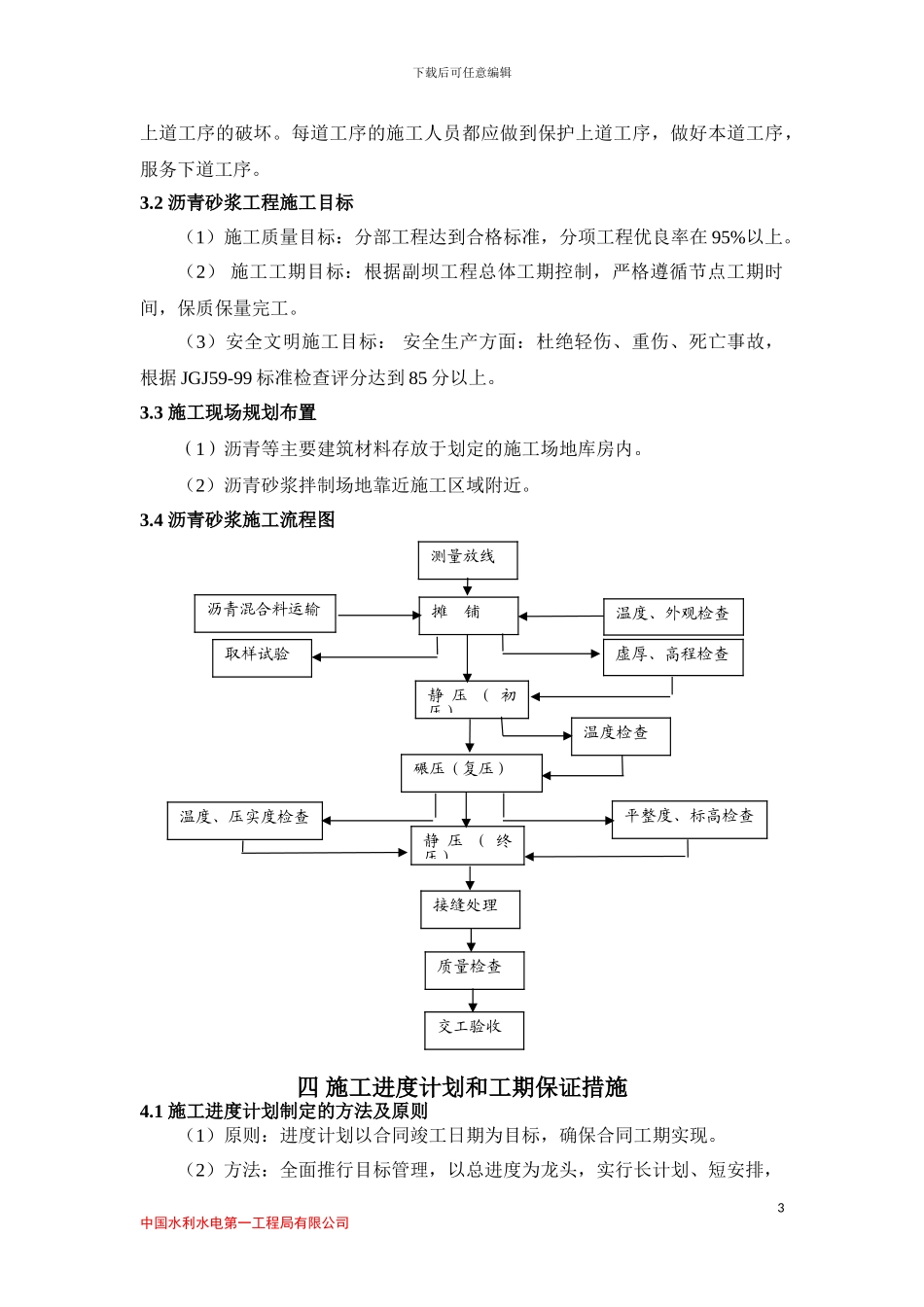 安谷副坝沥青砂浆施工方案_第3页