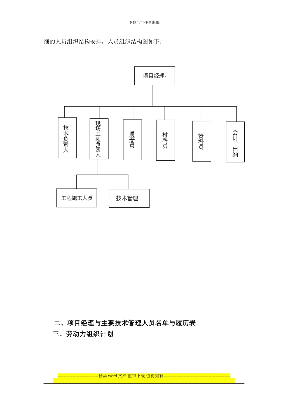 安防工程施工组织方案_第3页