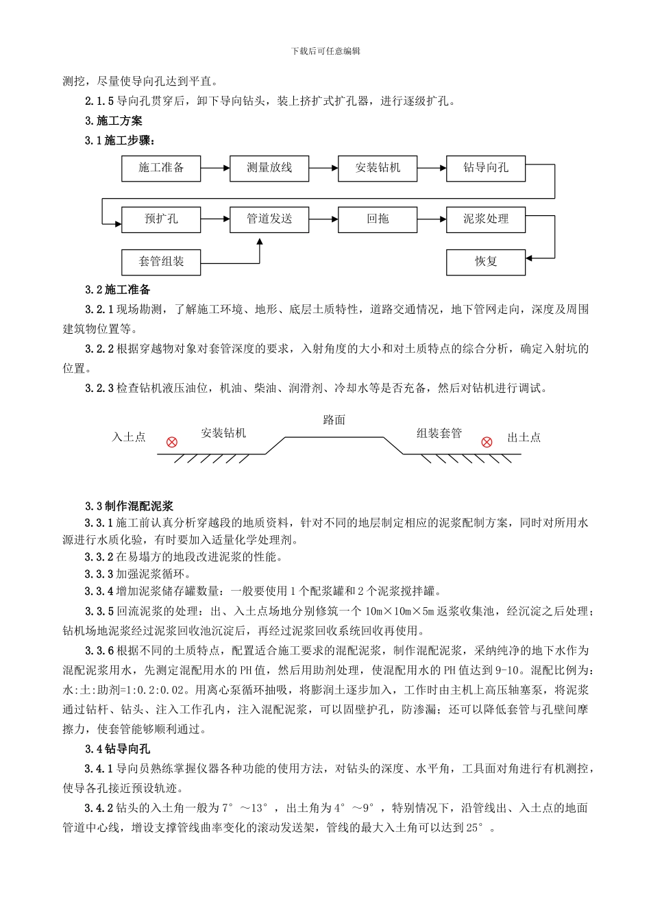 定向钻穿越工程施工方案--定稿_第3页