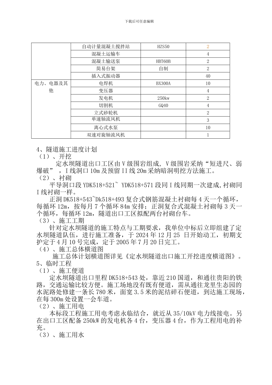 定水坝施工组织设计_第3页