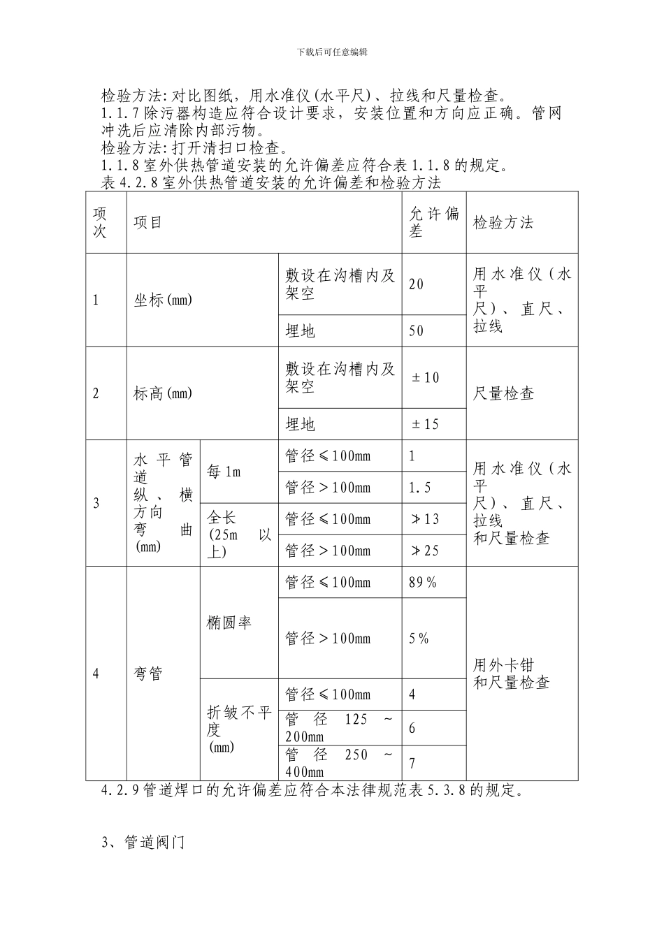 室外热力管道改造施工方案_第2页