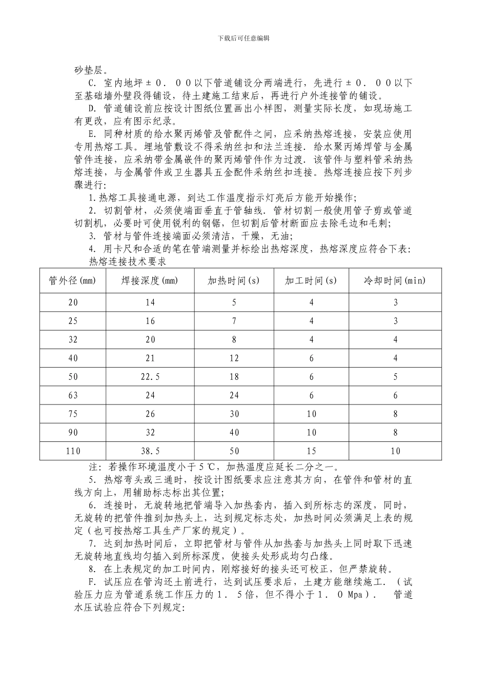 室外管道施工方案_第3页