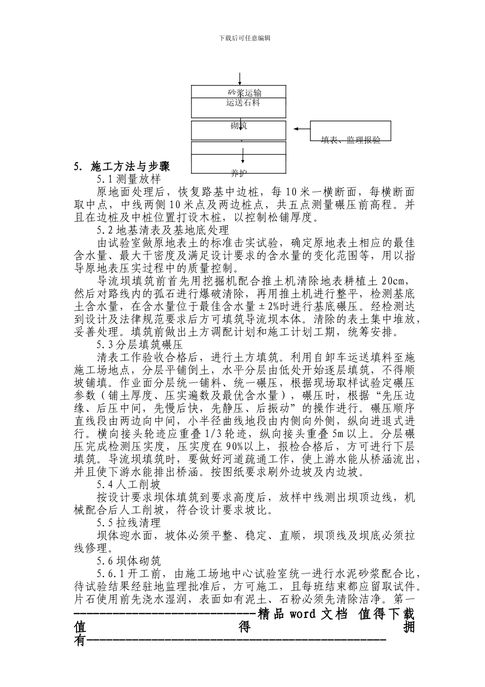 导流工程施工作业指导书_第2页