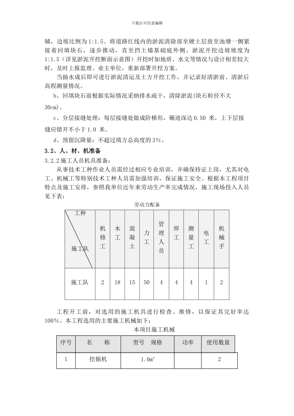 山坪塘池塘施工方案_第2页