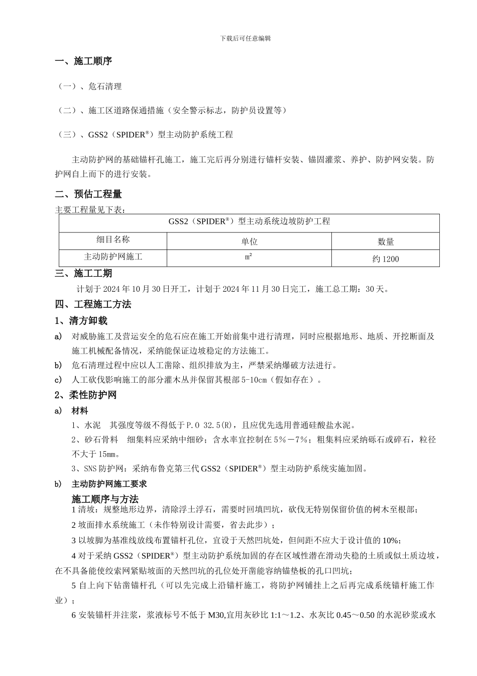 峨眉山SNS主动系统施工方案_第3页
