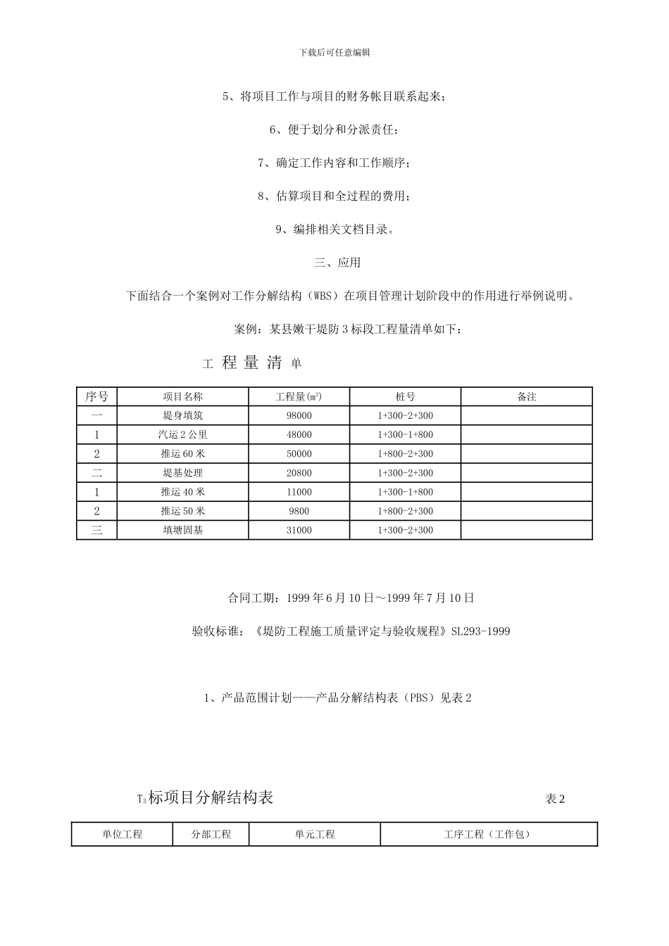 工作分解结构在施工项目管理计划阶段中的应用_第3页