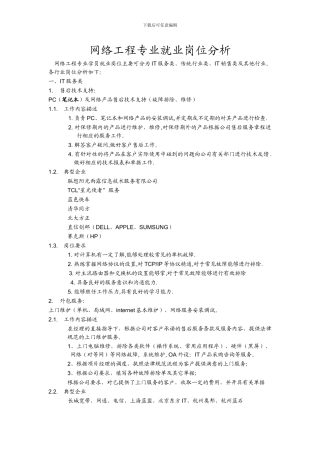 工程专业就业岗位分析-智谷校区