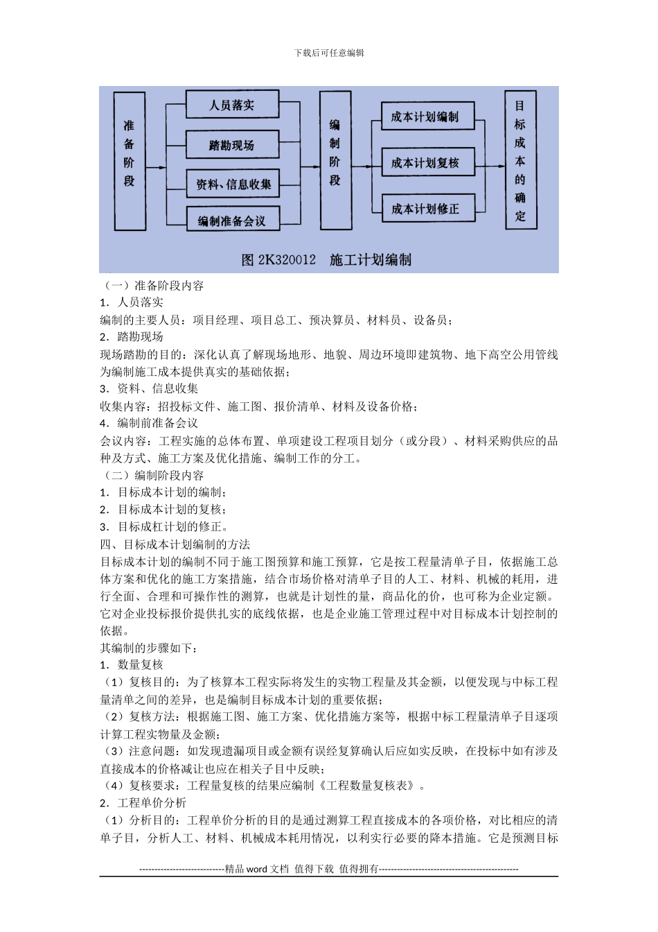 工程施工项目目标成本责任制的内容_第3页