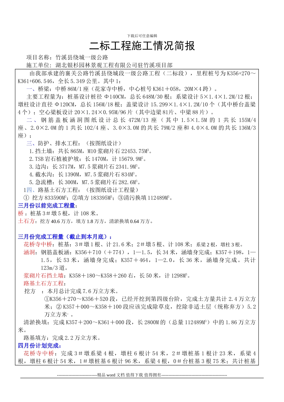 工程量进度表_第1页