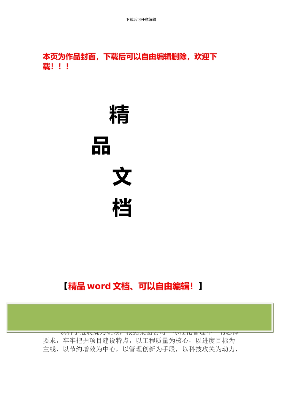 工程项目管理总体思路建议_第1页