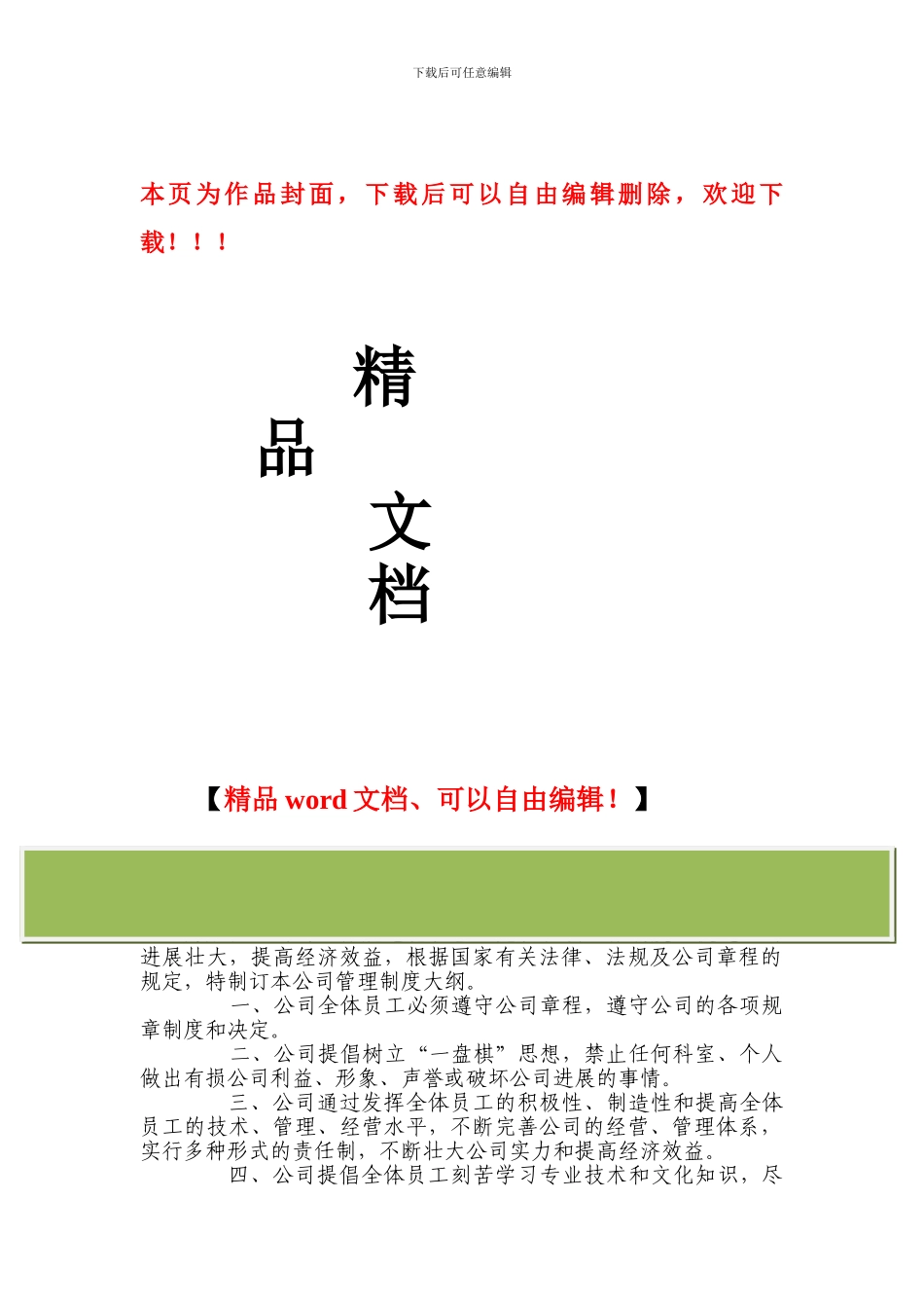 市政工程公司管理制度_第1页