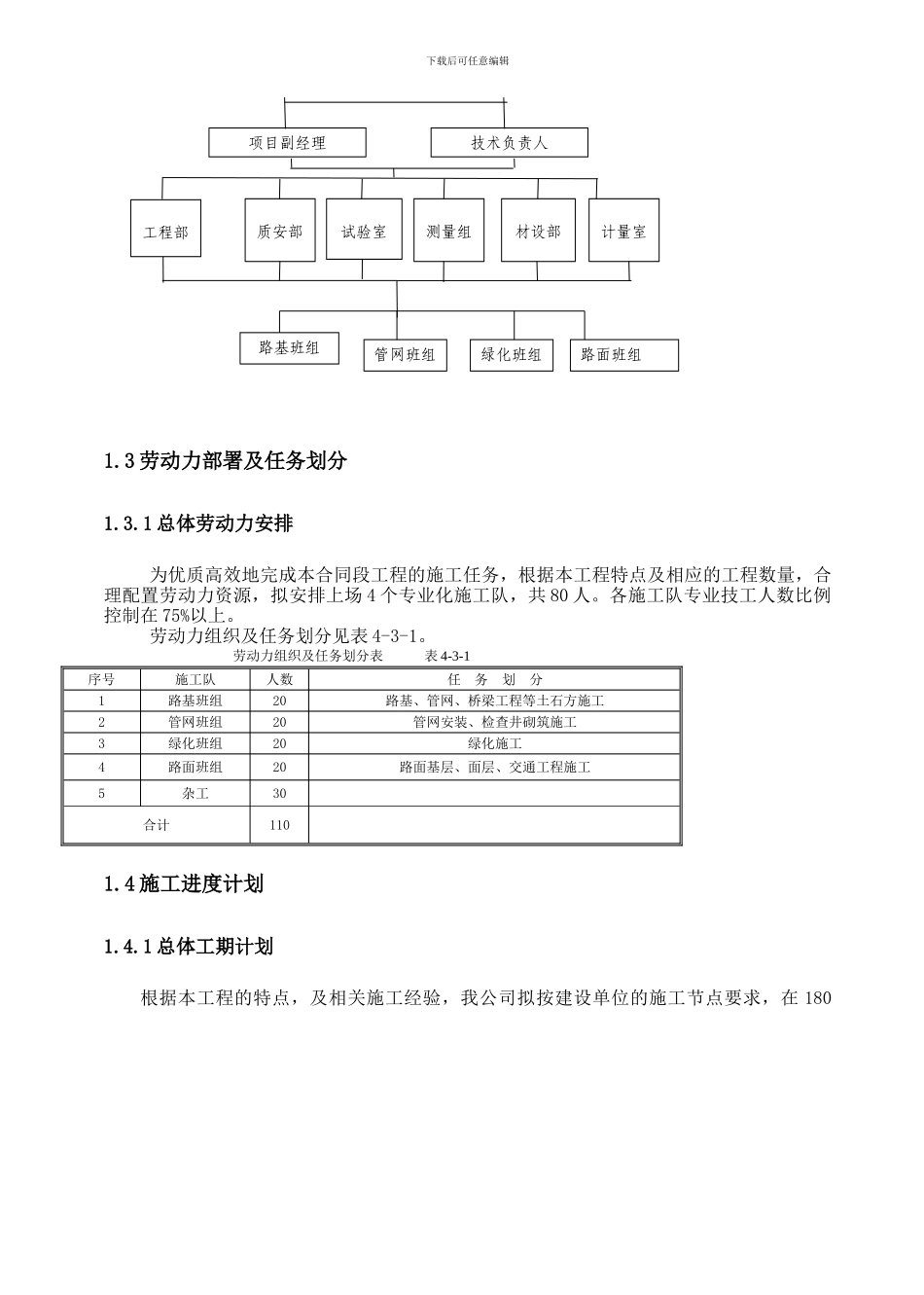 市政工程施工方案()_第3页