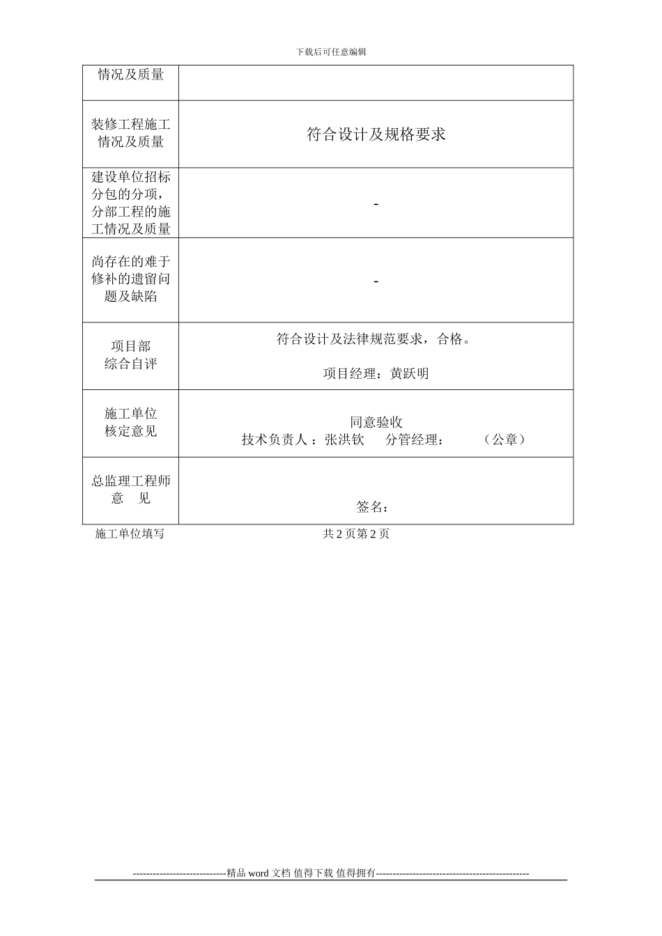 常熟施工单位工程竣工报告_第3页