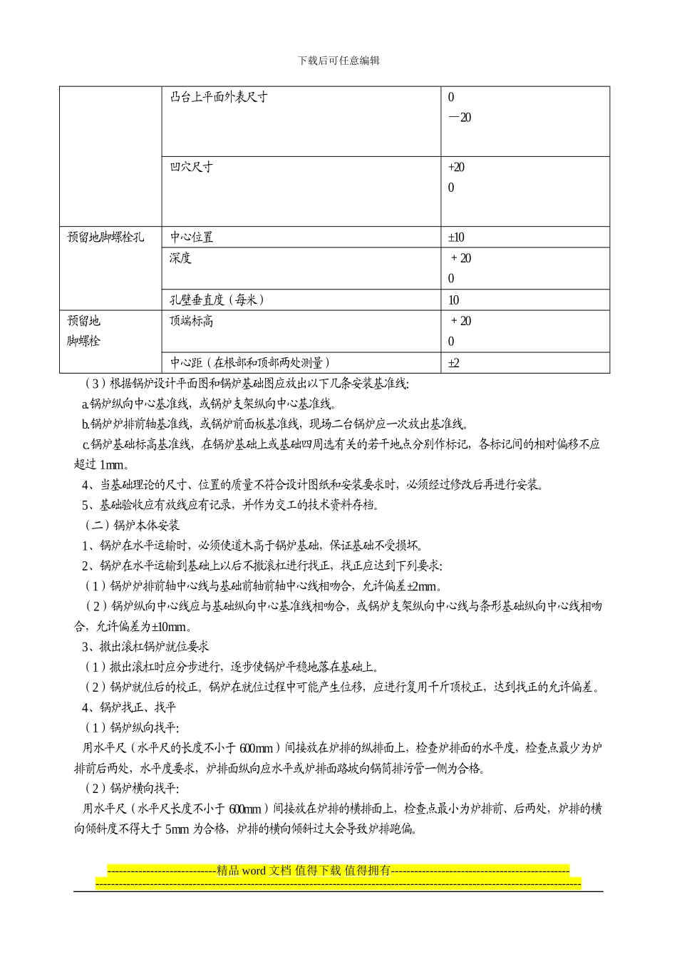 常茂化工锅炉以及蒸汽管道安装施工方案_第3页
