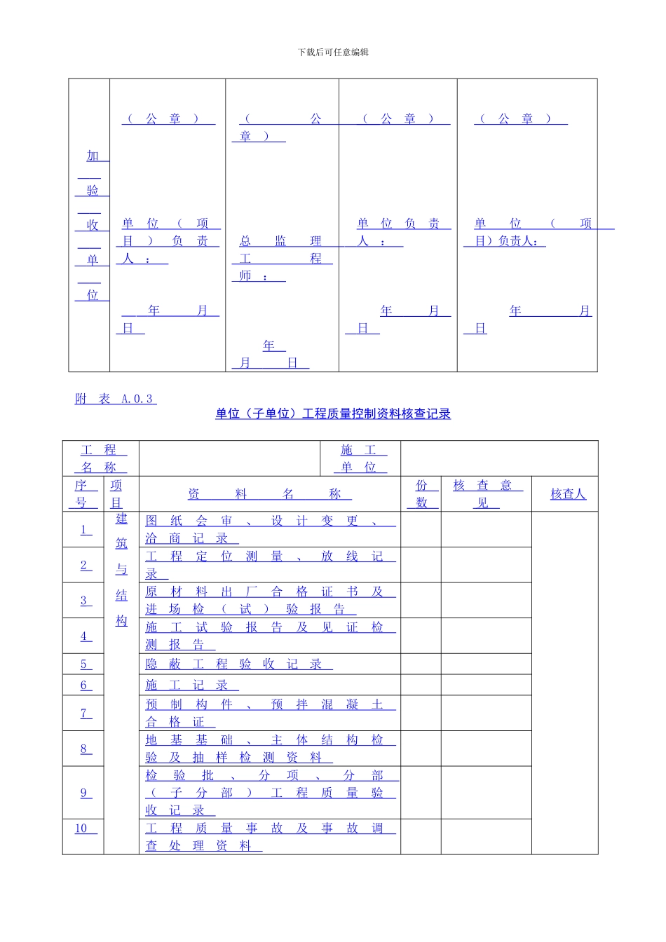 建筑工程资料员工作手册-secret_第3页