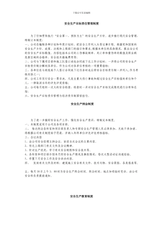 建筑施工企业安全生产规章制度[1]