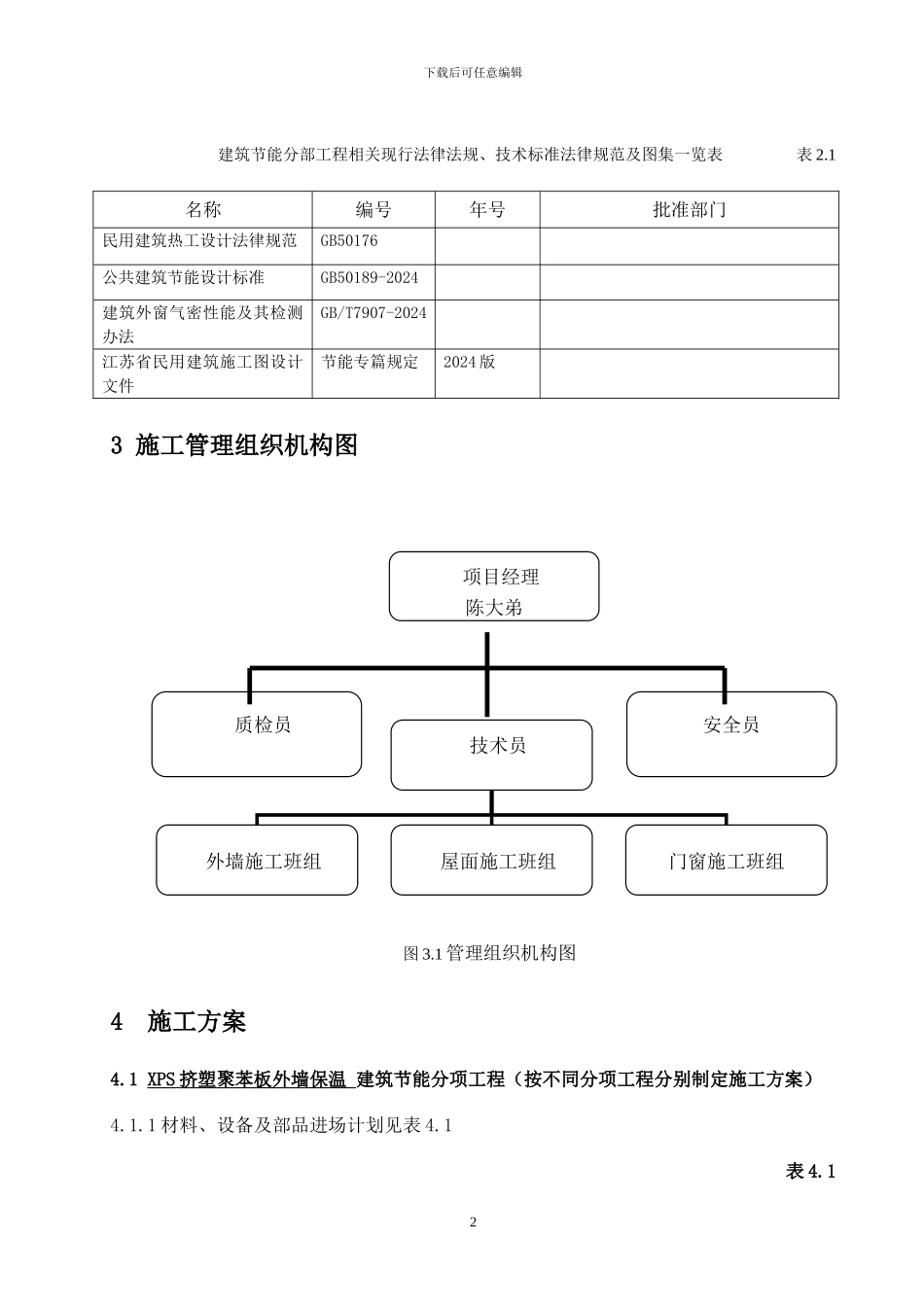 建筑节能分部工程施工方案()_第2页