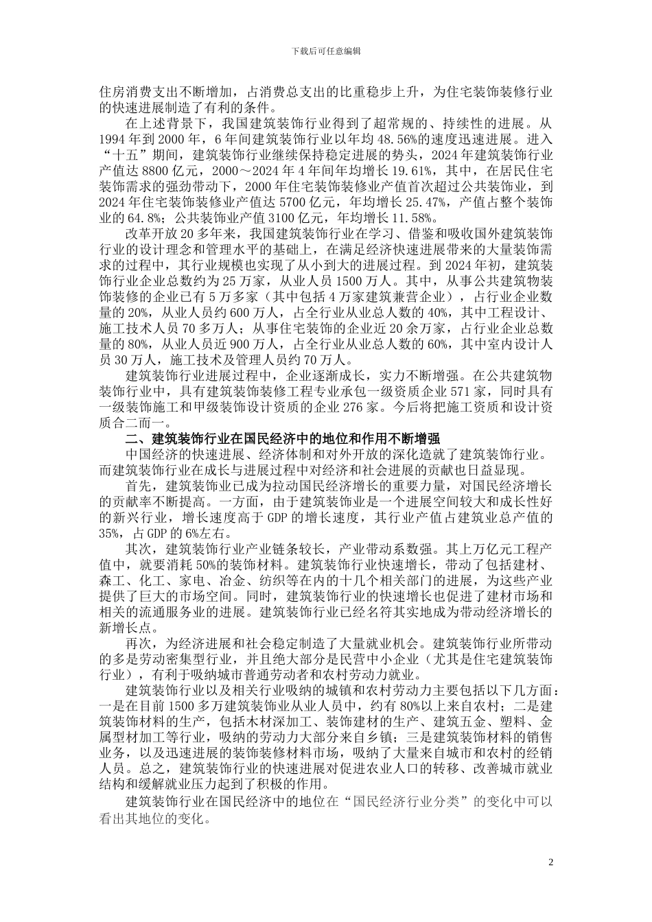 建筑装饰专业发展历程及其背景_第2页