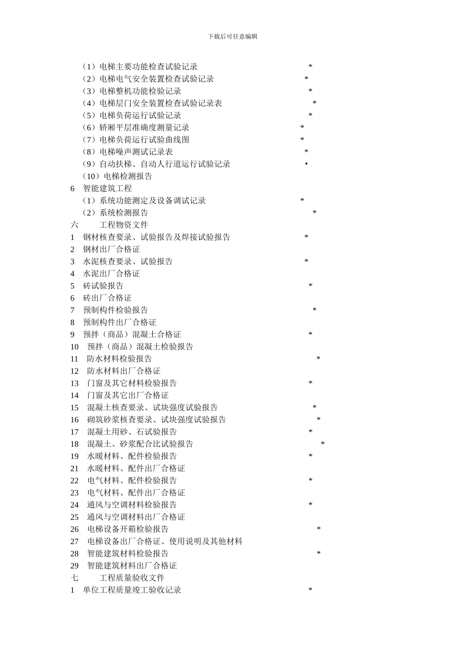 建筑装饰工程文件材料_第3页