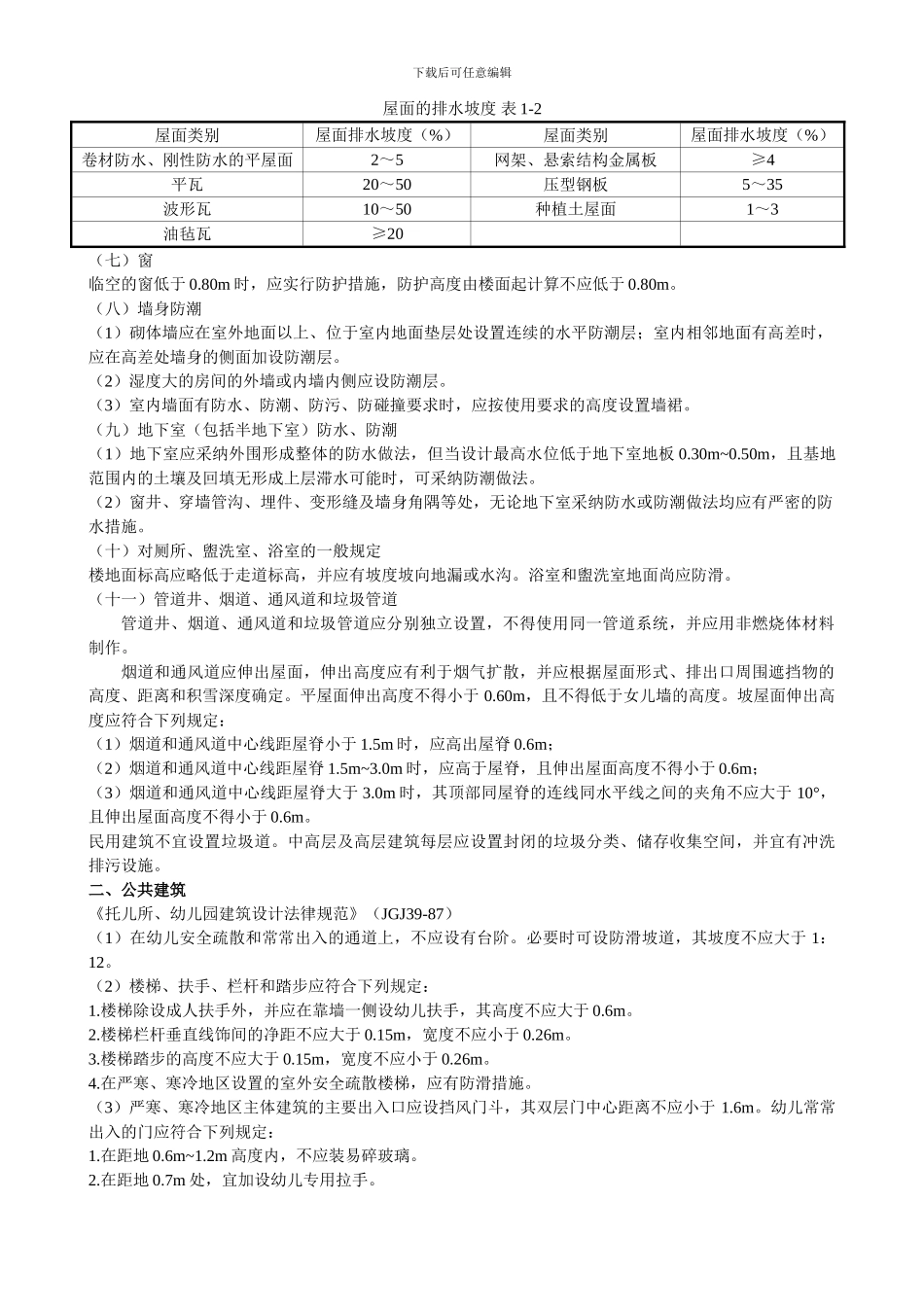 建筑设计相关规范_第2页