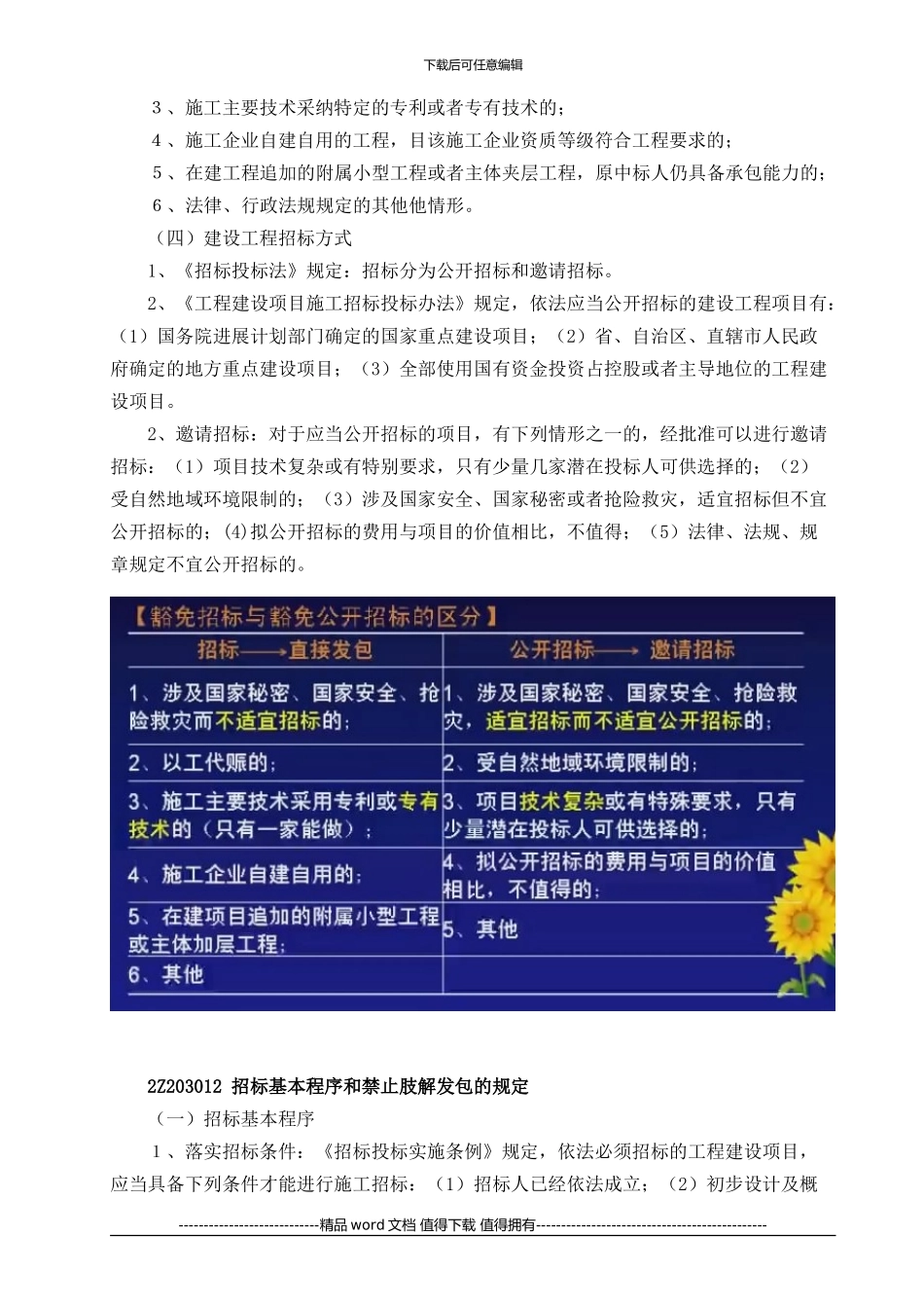 建设工程发承包法律制度考前重点整理版_第2页