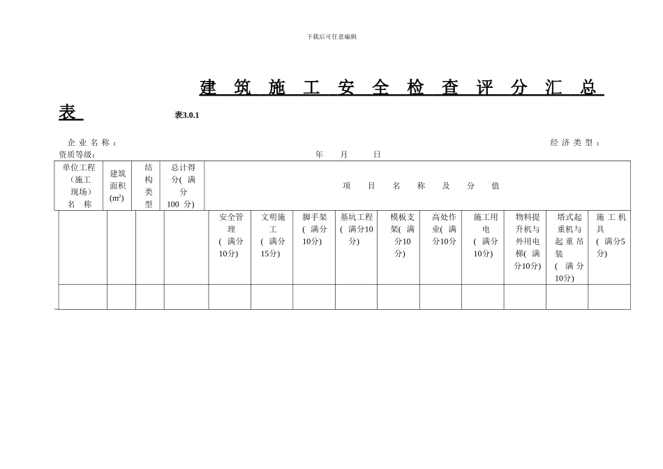 建设工程施工安全检查标准_第1页