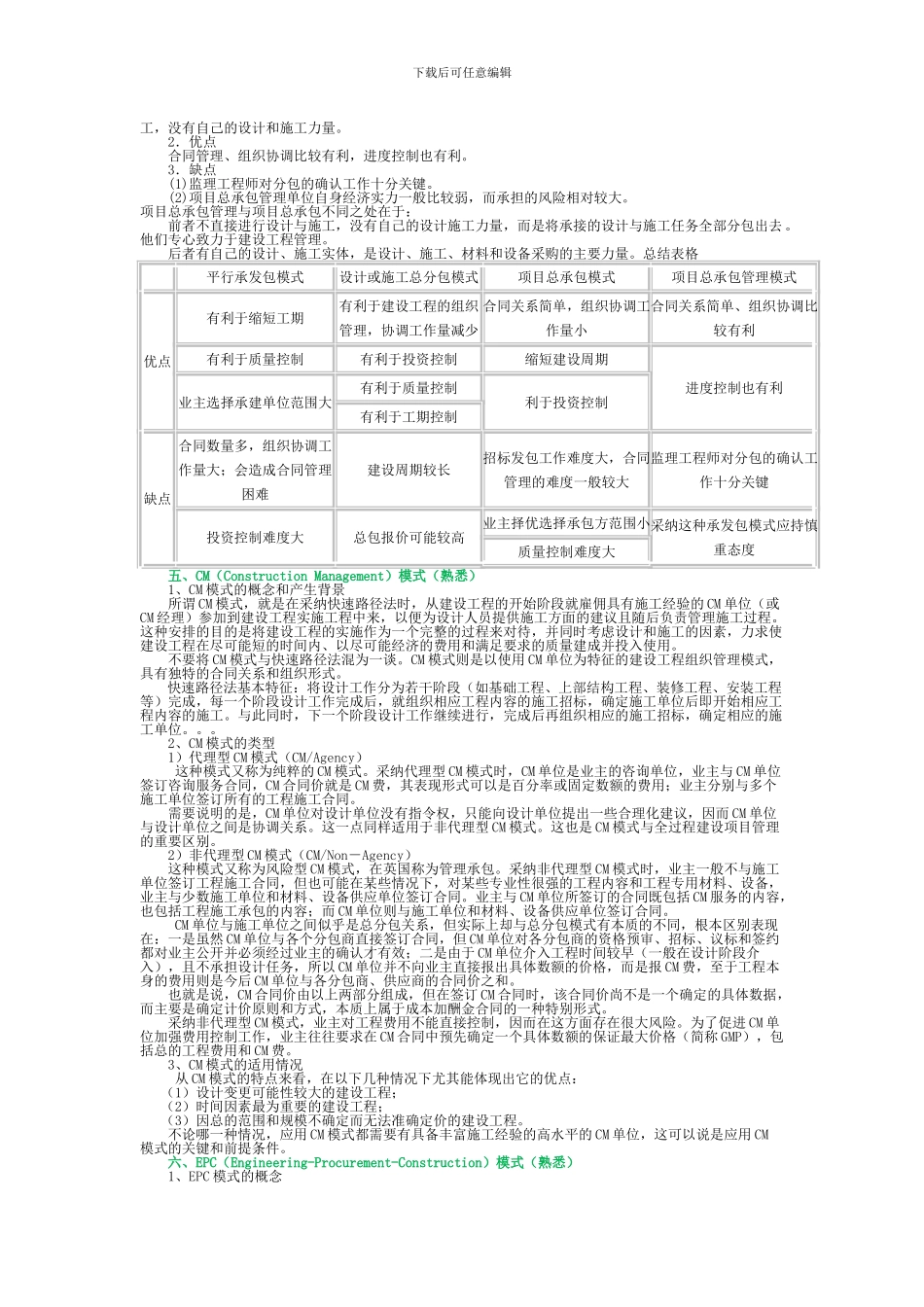 建设工程组织管理基本模式_第2页