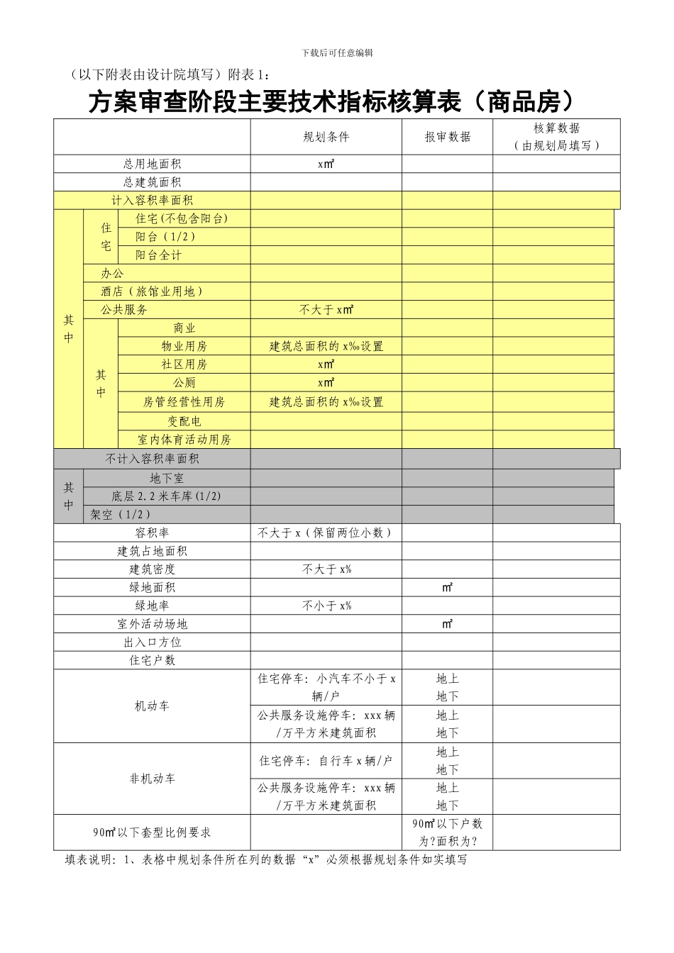 建设工程规划设计方案报审申请表()_第3页