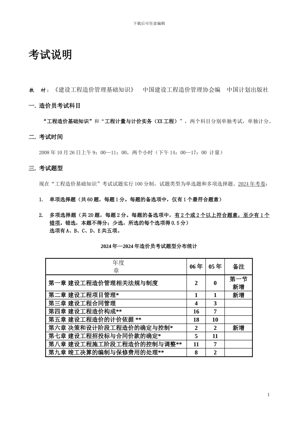 建设工程造价管理基础知识窜讲_第1页