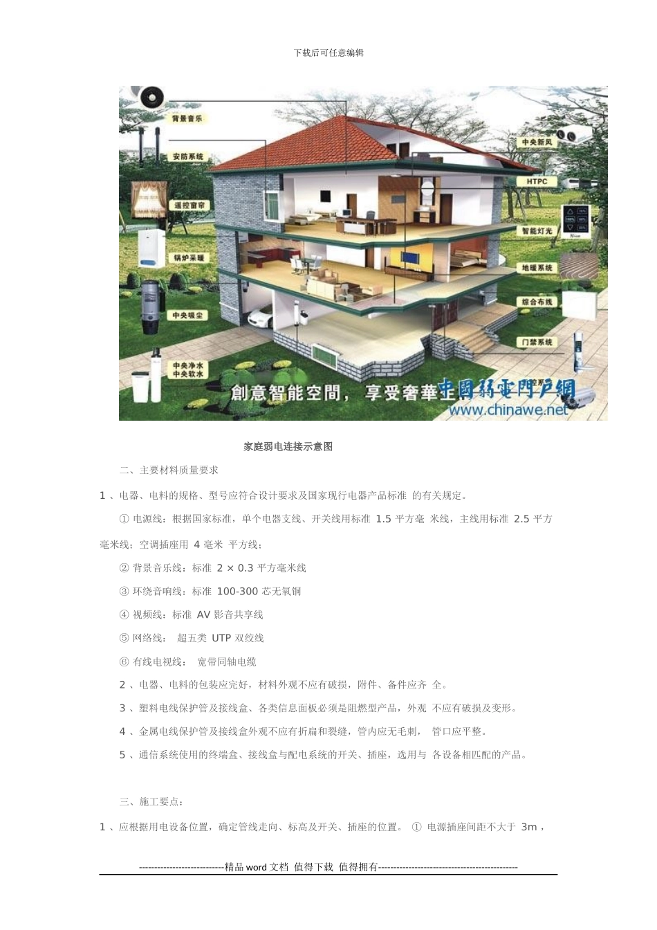 弱电布线施工规范与工艺_第2页