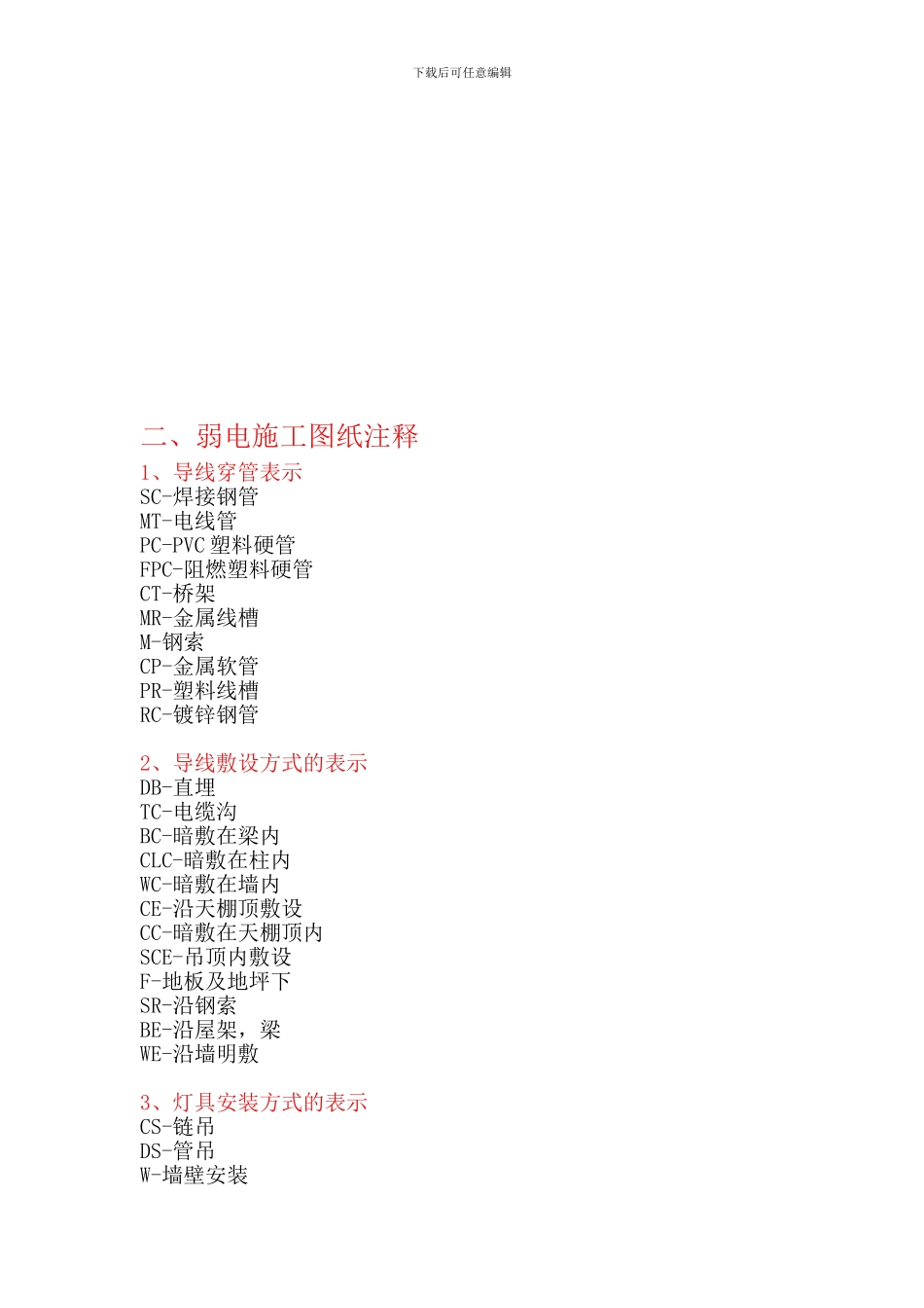 弱电施工图要求及说明_第2页