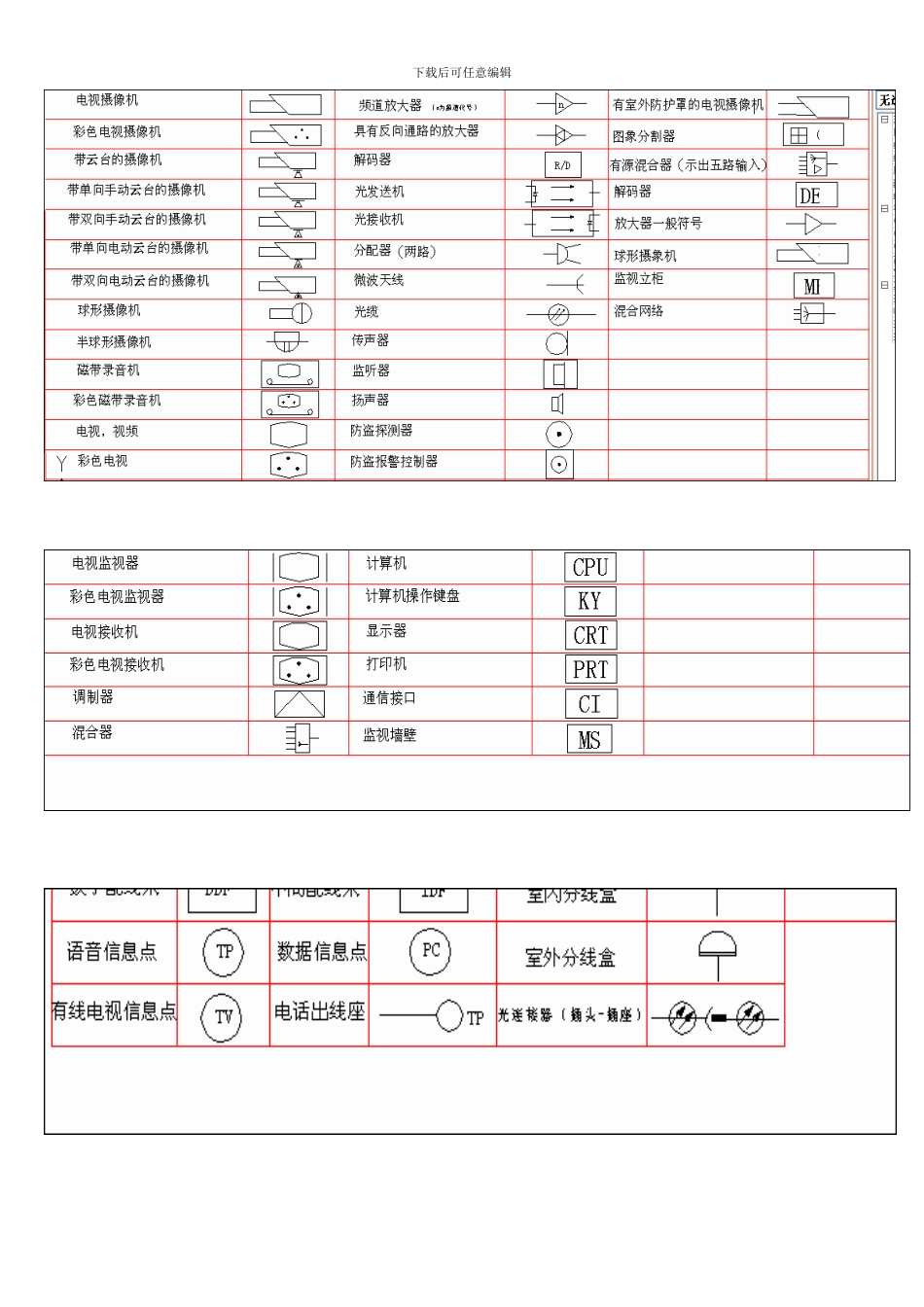 弱电符号大全_第3页