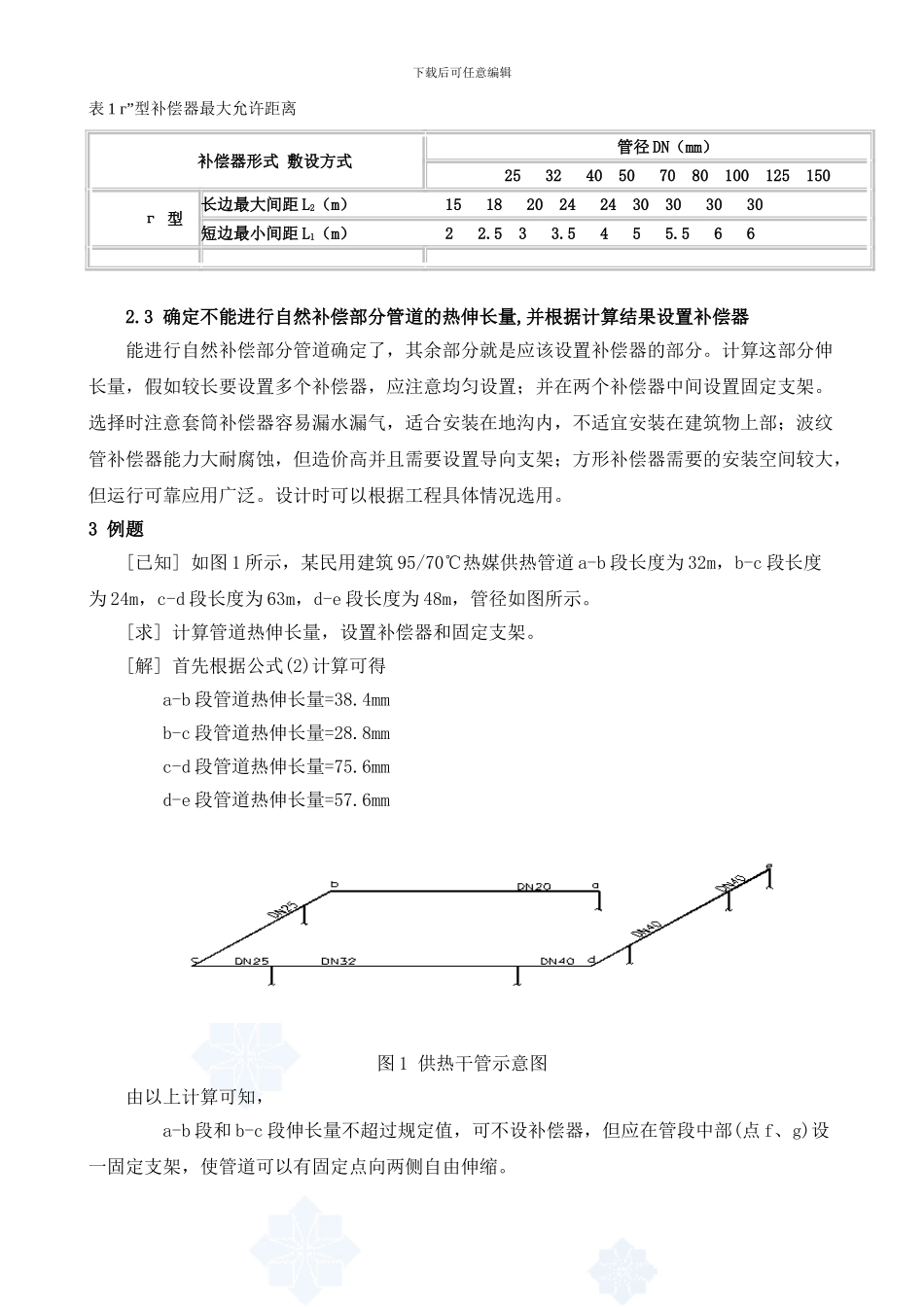 快速设计热水采暖系统固定支架和补偿器-secret_第2页