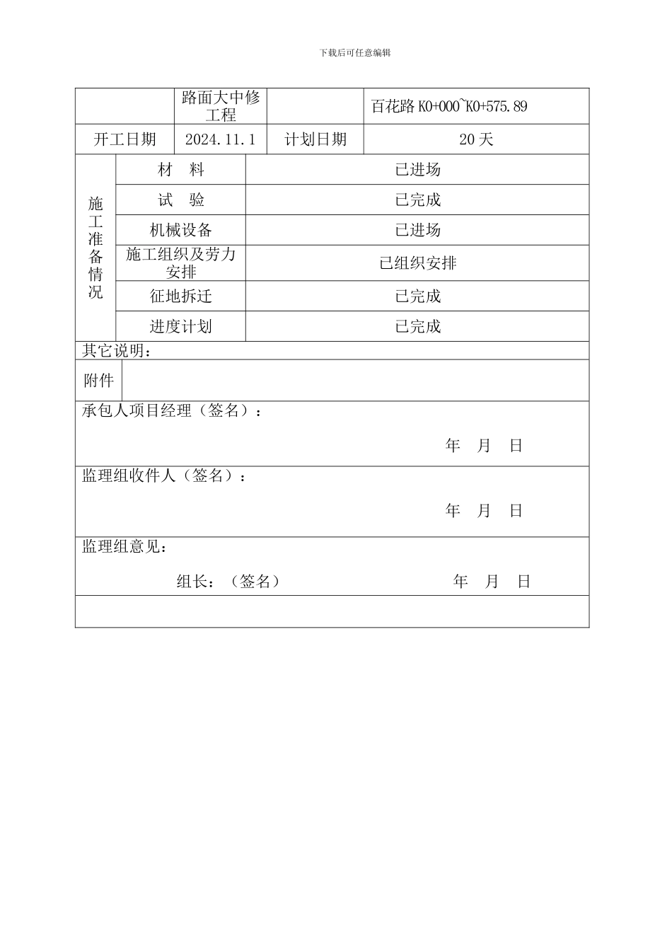 总开工报告施工组织设计_第2页