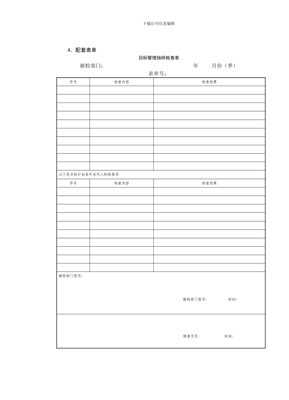 房地产制度管理--房地产企业目标达成及异常事件追踪检查办法_第3页