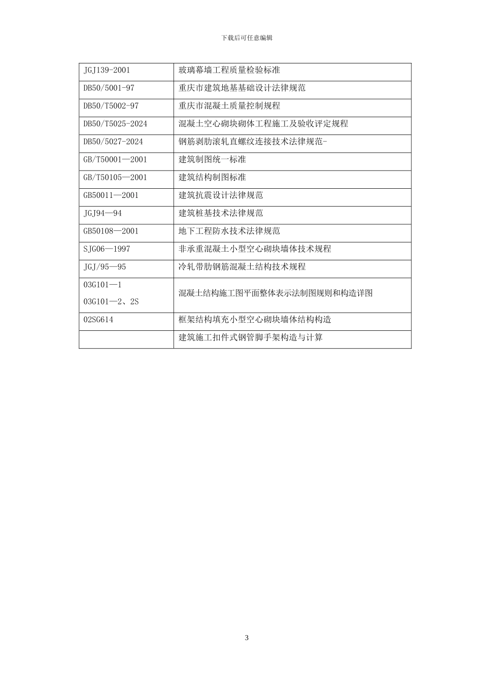 房屋建筑施工组织设计范本_第3页