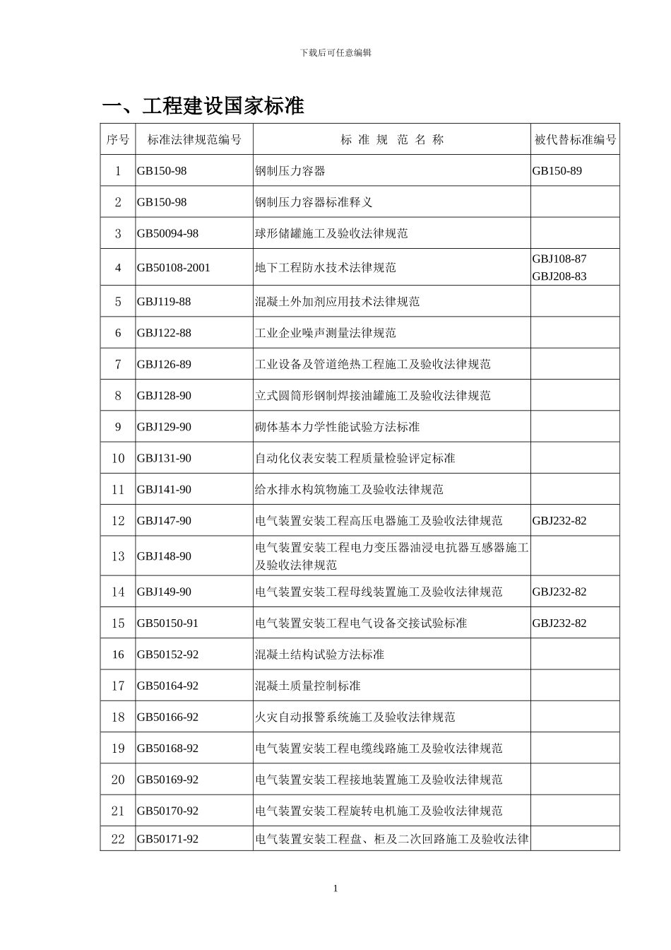 执行现行施工“标准”规范”的统一规定_第3页