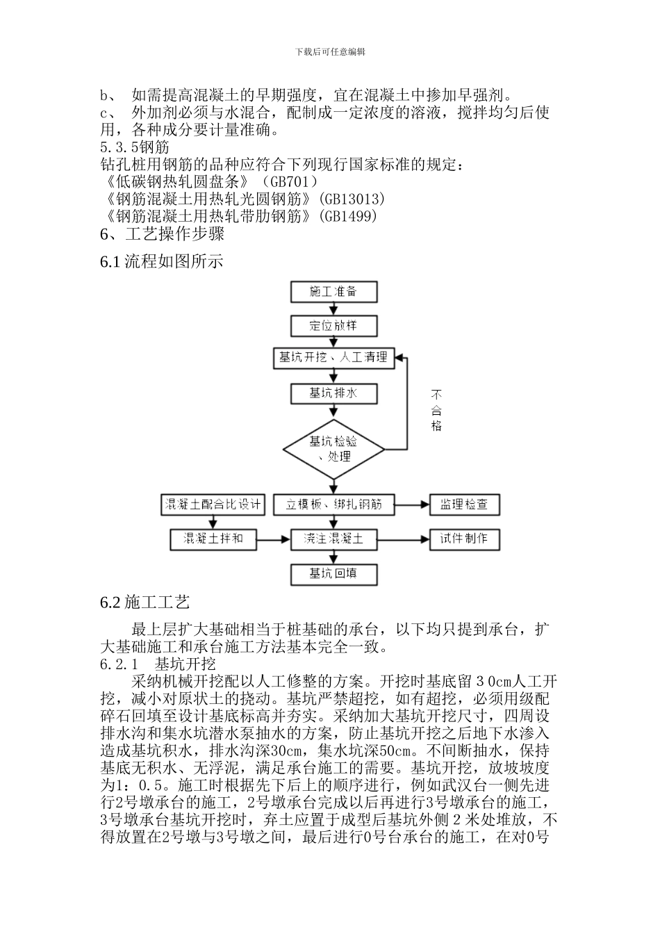 承台、扩大基础施工作业指导书_第3页
