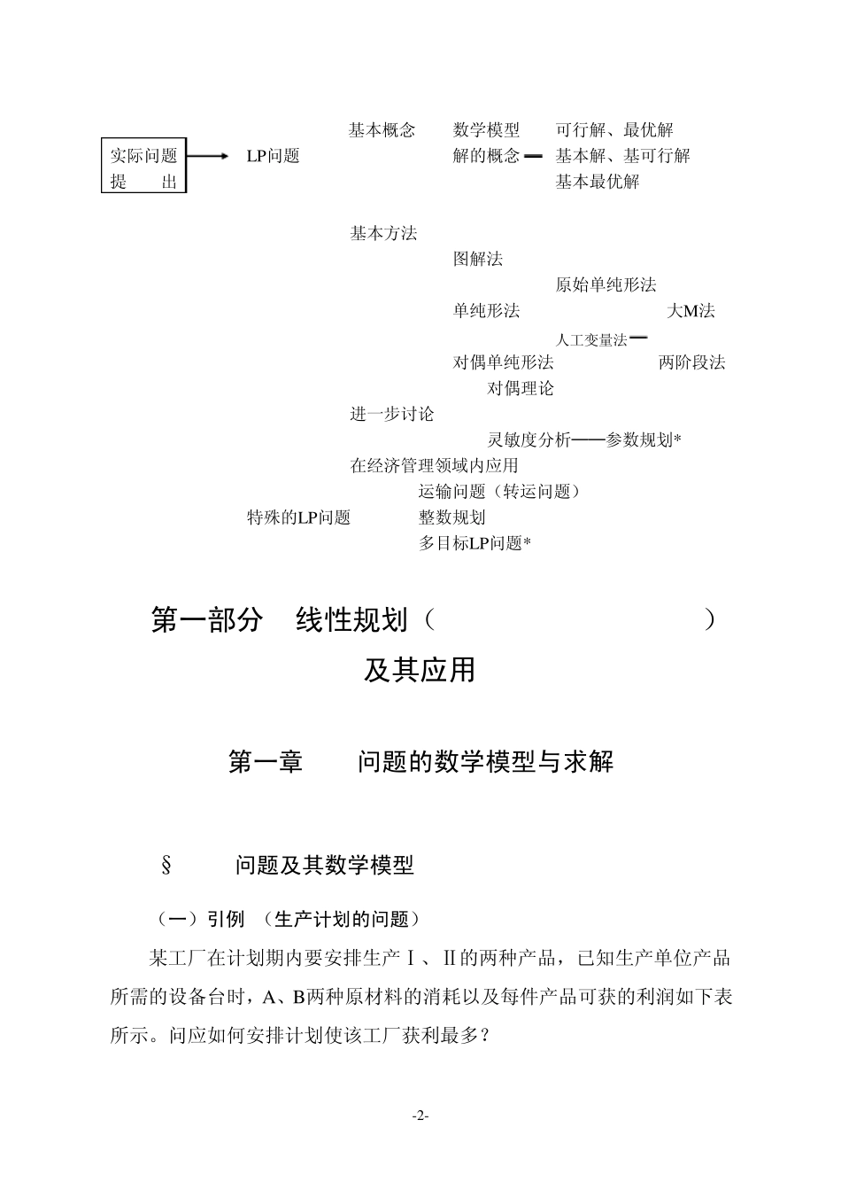 运筹学讲义1_第2页