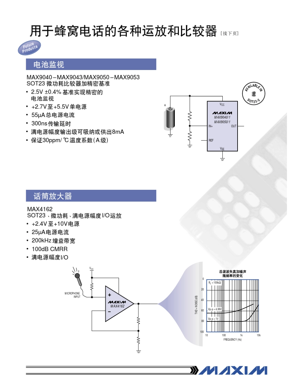 运算放大器、比较器设计指南第十四版_第2页