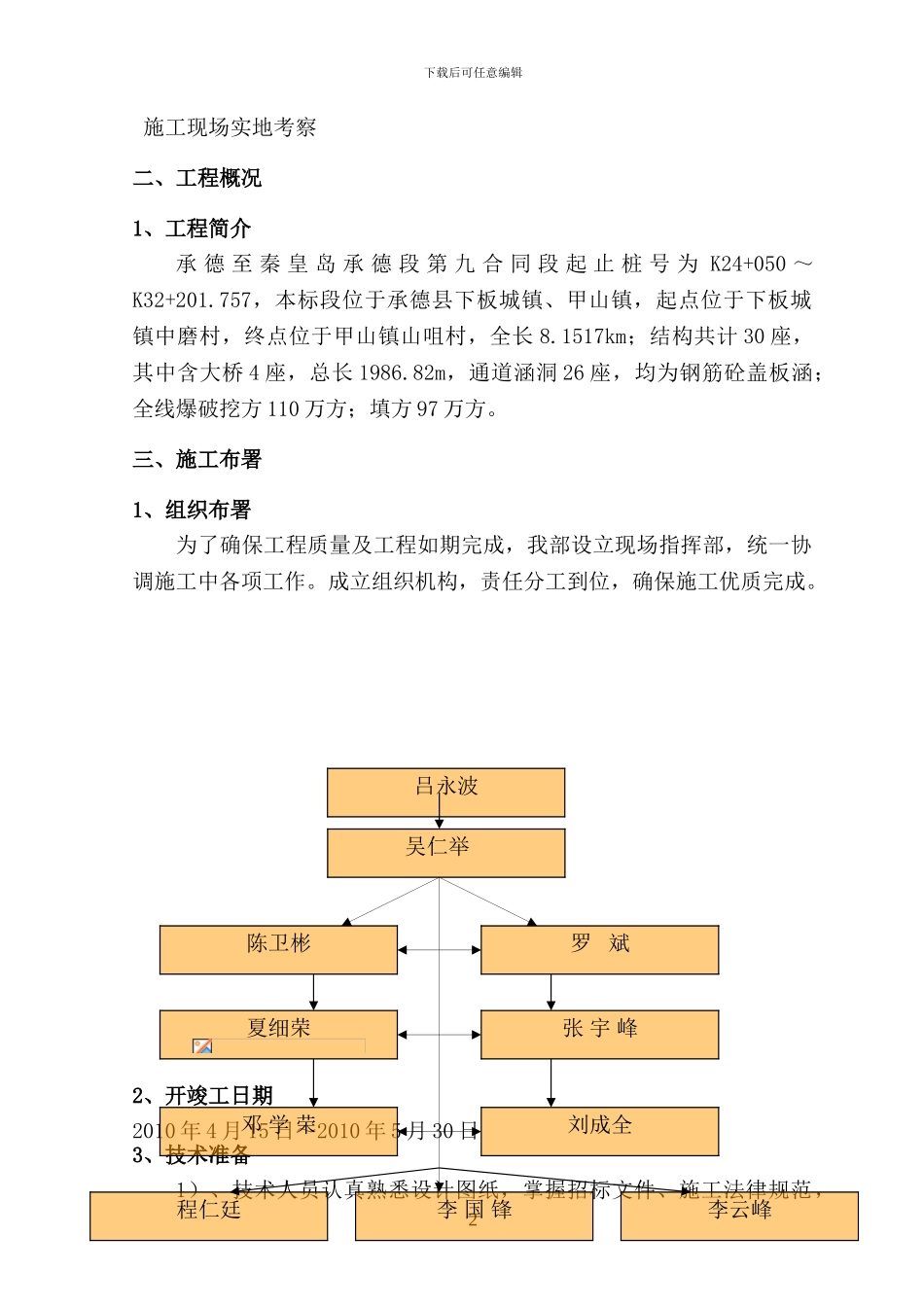 承台施工方案20010-4-10_第3页