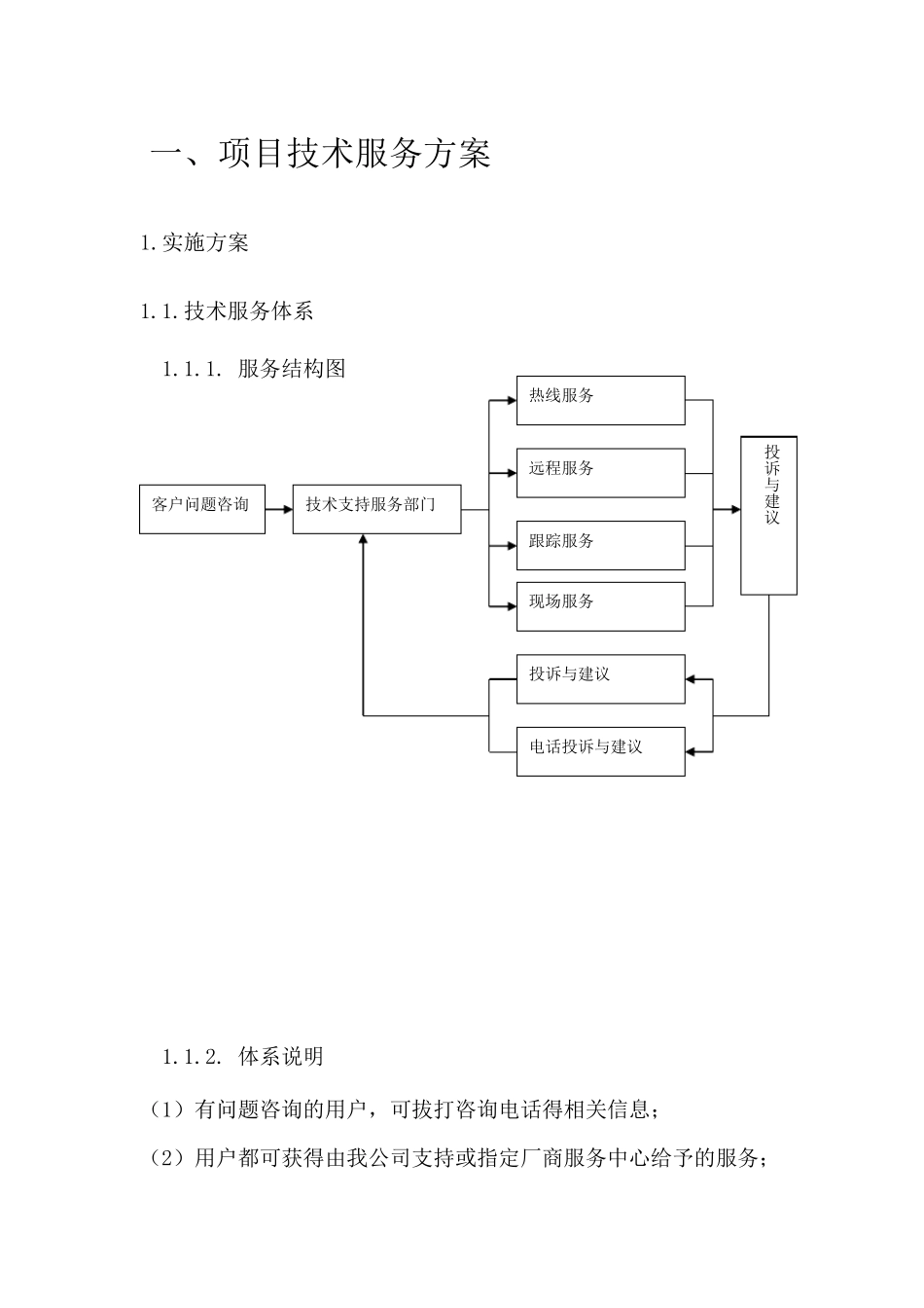 运维投标技术方案_第1页