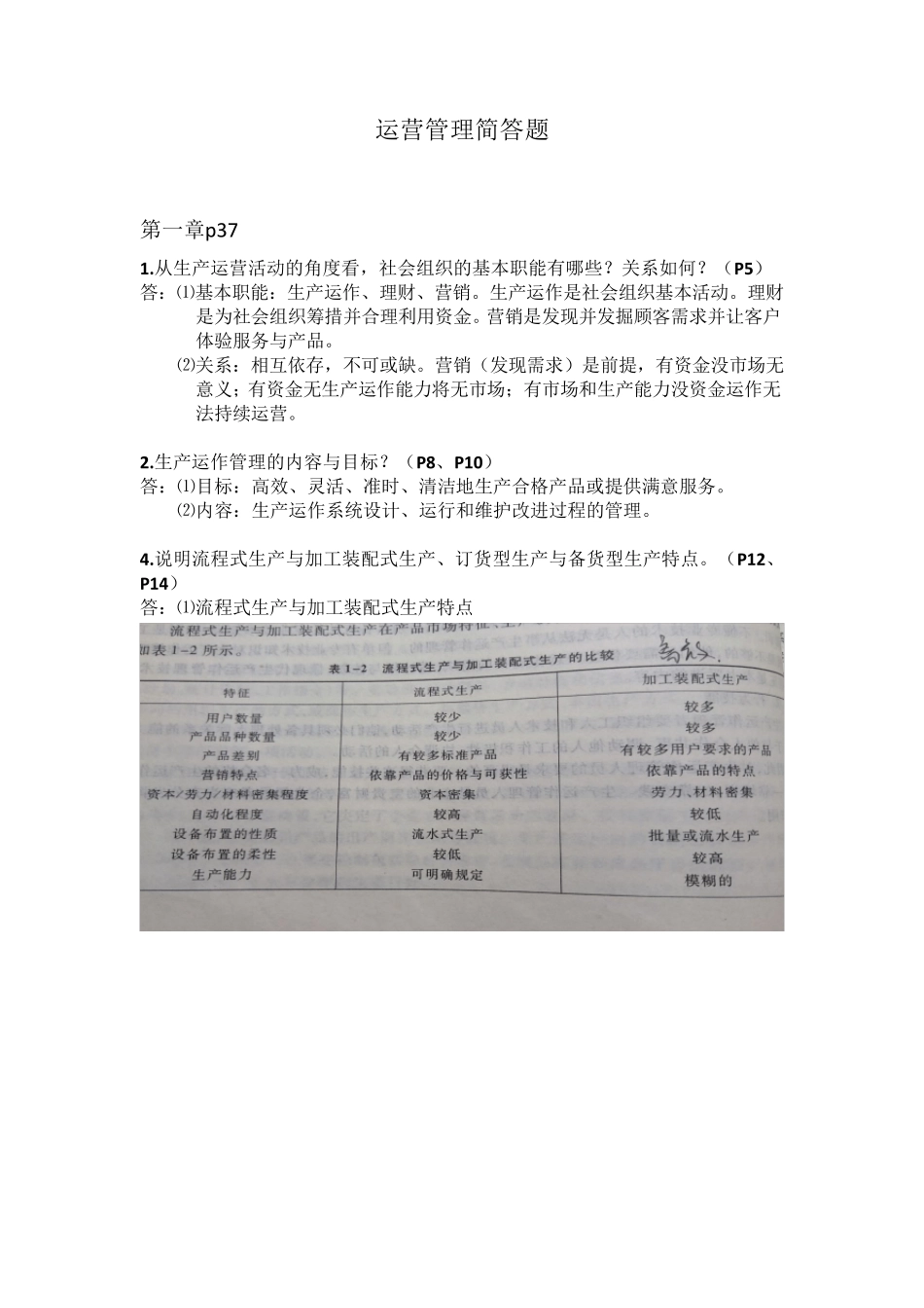 运营管理简答题_第1页