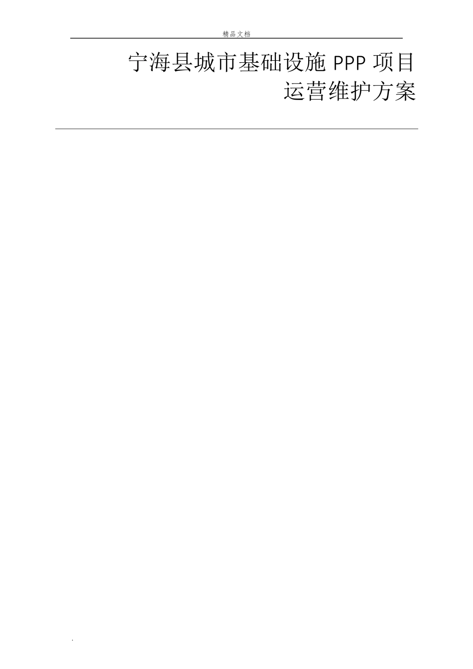 运营维护方案_第1页